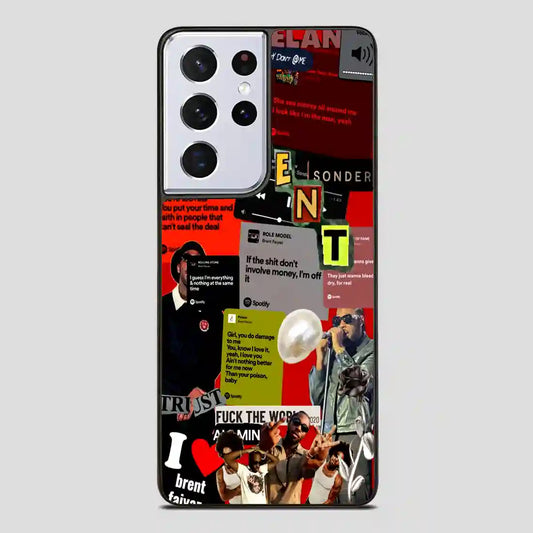 Brent Faiyaz Luxury Samsung Galaxy S21 Ultra Case