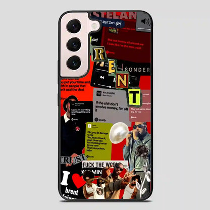 Brent Faiyaz Luxury Samsung Galaxy S22 FE Case