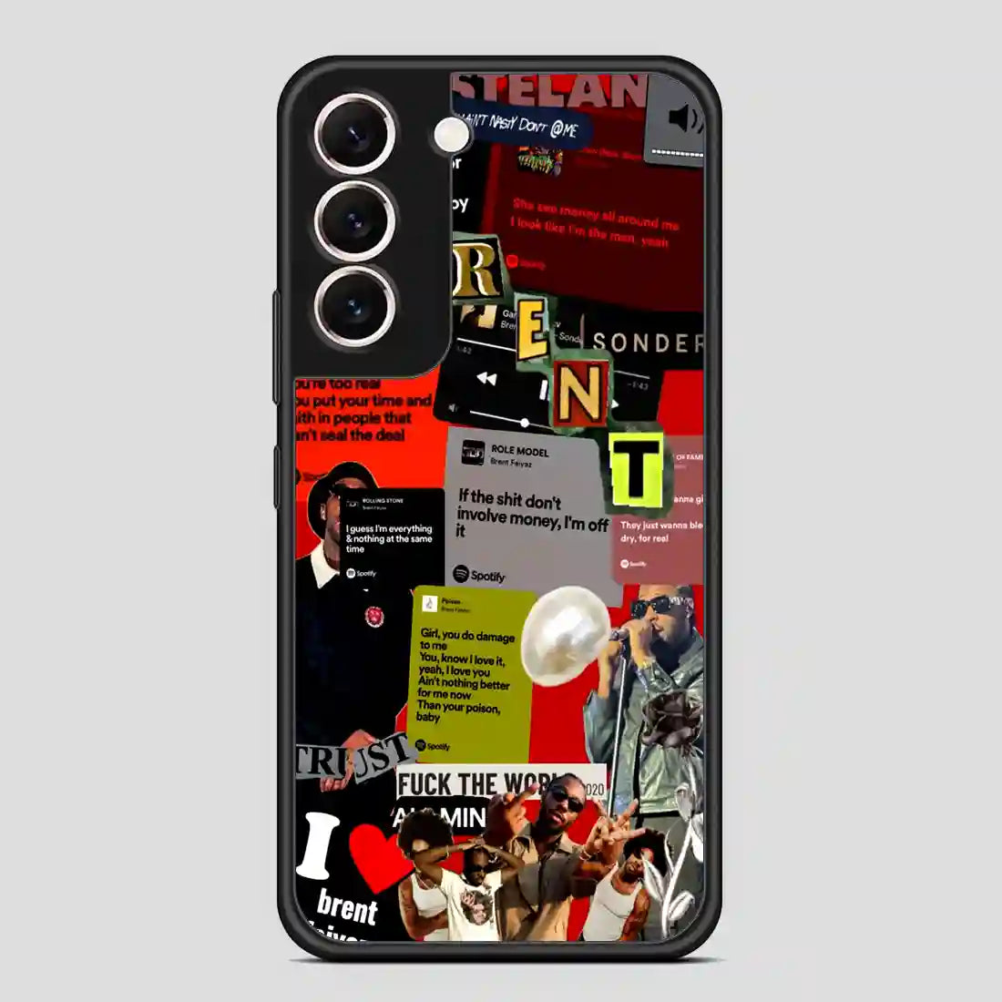 Brent Faiyaz Luxury Samsung Galaxy S22 Case