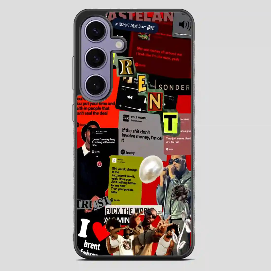 Brent Faiyaz Luxury Samsung Galaxy S23 FE Case