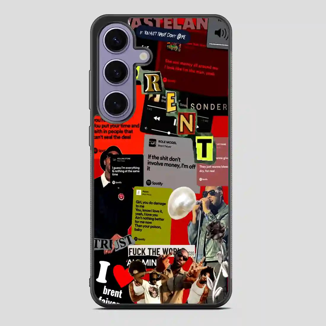 Brent Faiyaz Luxury Samsung Galaxy S24 Case