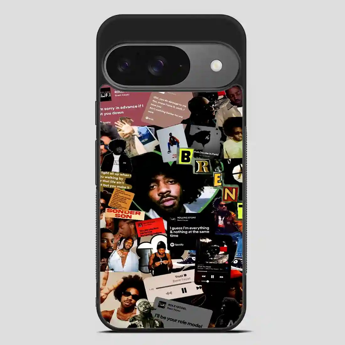 Brent Faiyaz Rainbow Google Pixel 9 Case