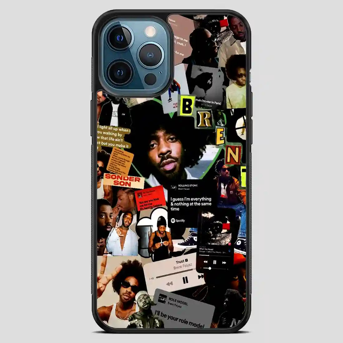 Brent Faiyaz Rainbow iPhone 12 Pro Max Case