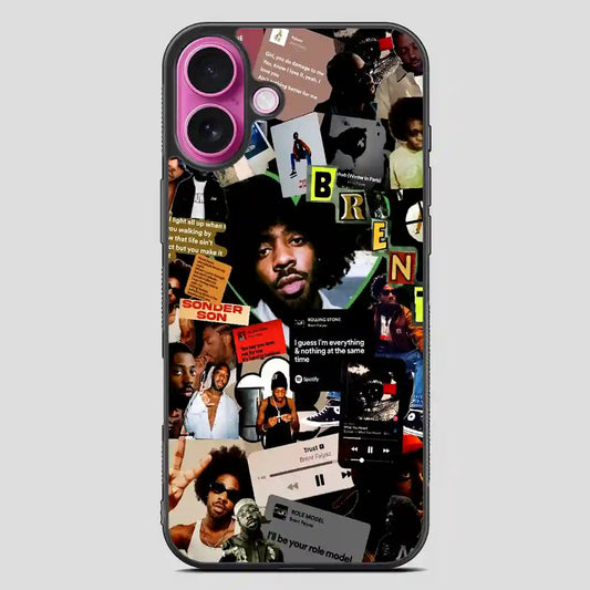 Brent Faiyaz Rainbow iPhone 16 Plus Case