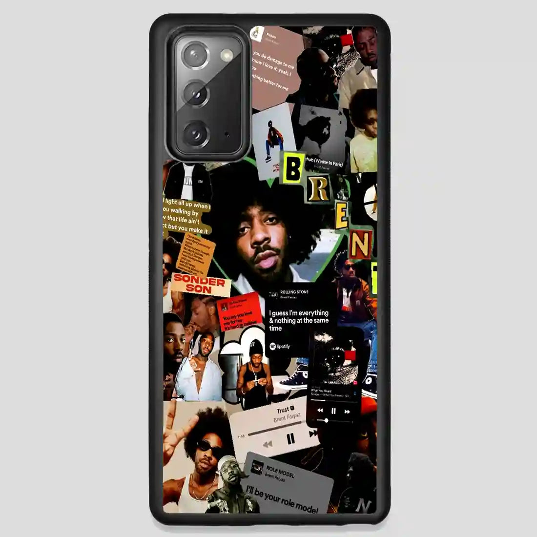 Brent Faiyaz Rainbow Samsung Galaxy Note 20 Case