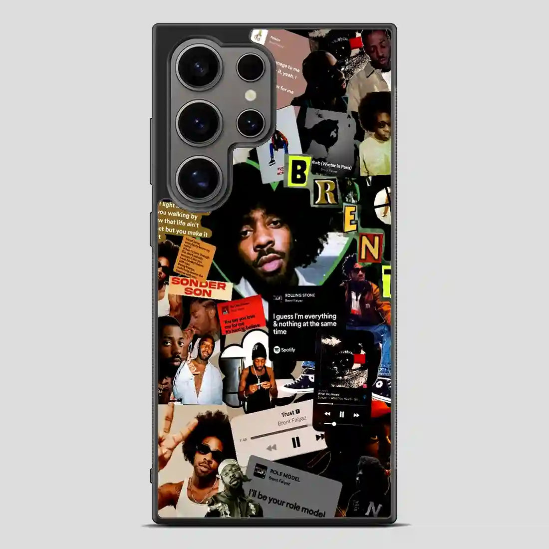 Brent Faiyaz Rainbow Samsung Galaxy S24 Ultra Case