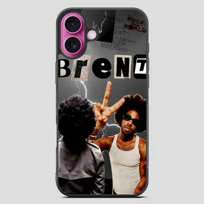 Brent Faiyaz Rap iPhone 16 Plus Case