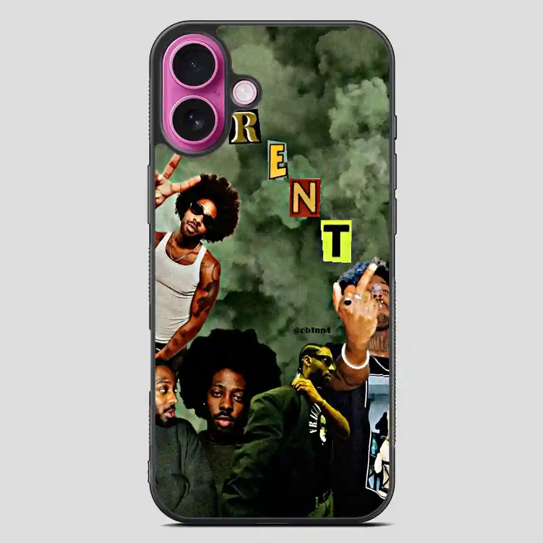 Brent Faiyaz Rapper iPhone 16 Plus Case