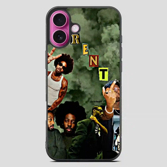 Brent Faiyaz Rapper iPhone 16 Plus Case