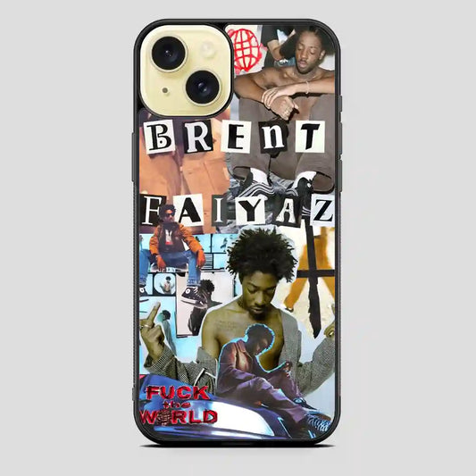 Brent Faiyaz Simple iPhone 15 Plus Case