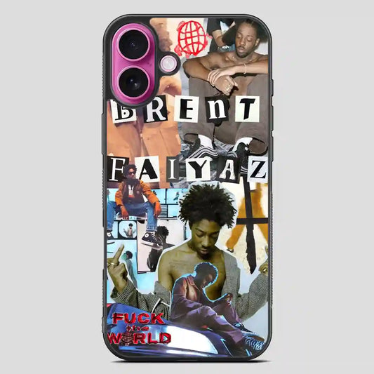 Brent Faiyaz Simple iPhone 16 Plus Case