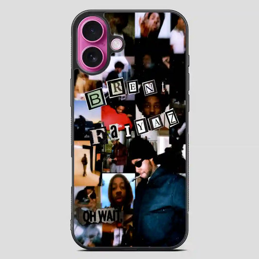 Brent Faiyaz Wallpaper iPhone 16 Plus Case