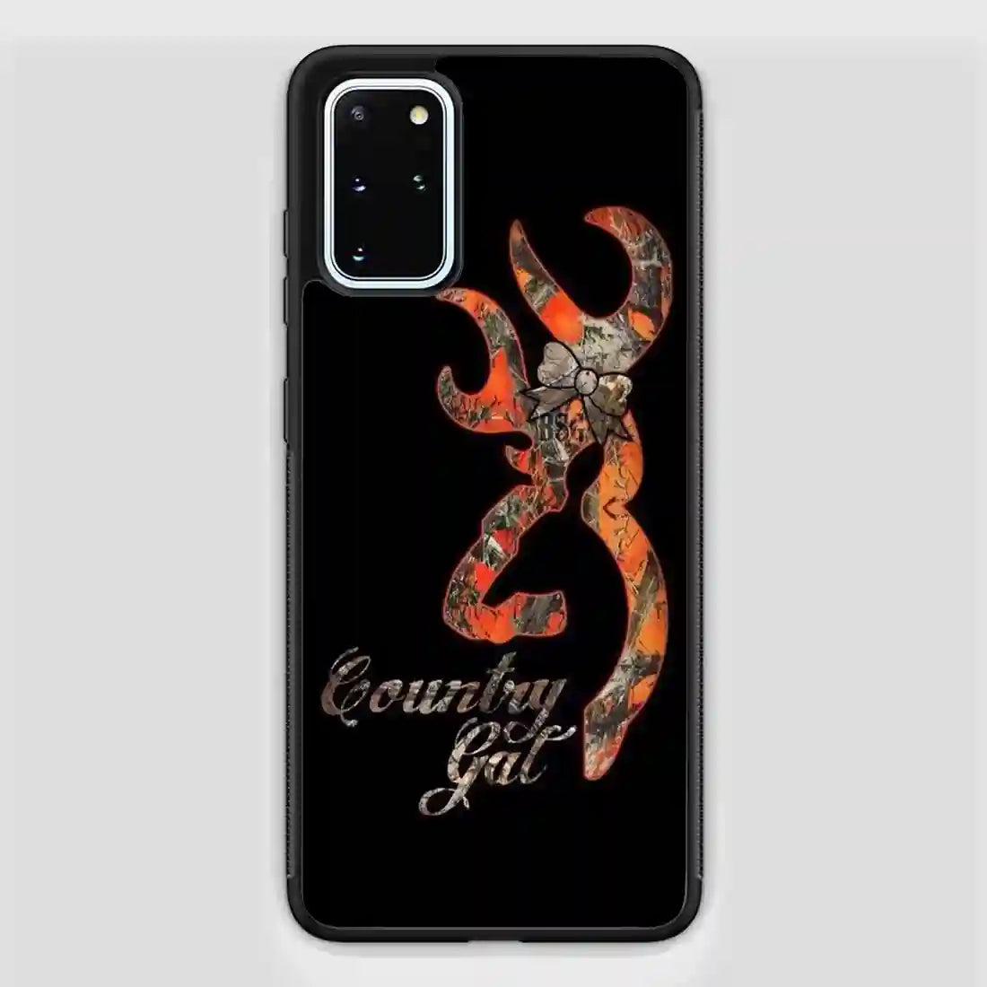 Browning Deer Camo Glitter Samsung Galaxy S20 FE Case