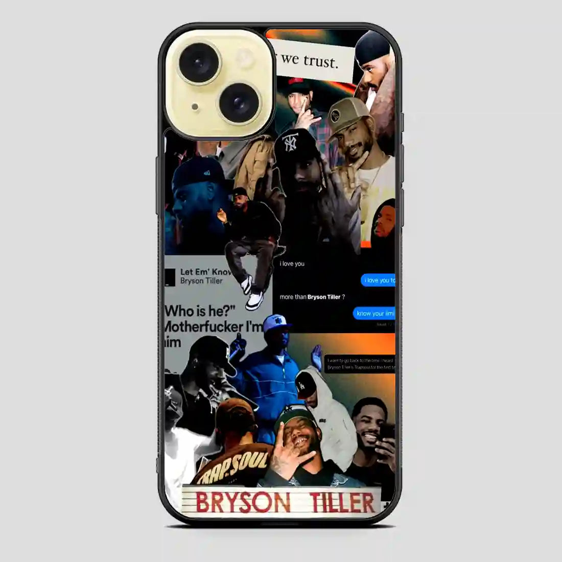 Bryson Tiller Cool iPhone 15 Plus Case