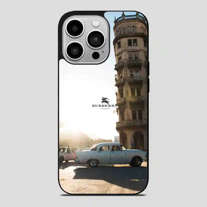 Burberry Cars iPhone 14 Pro Case