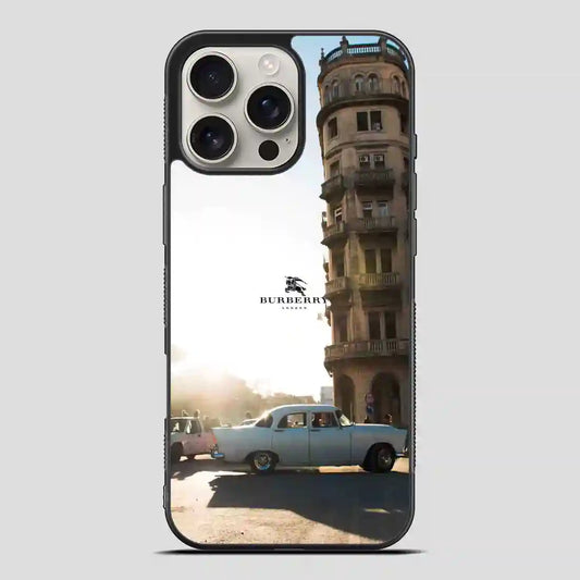 Burberry Cars iPhone 16 Pro Max Case