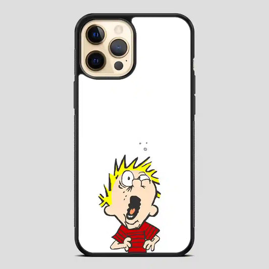 Burping Calvin iPhone 12 Pro Case