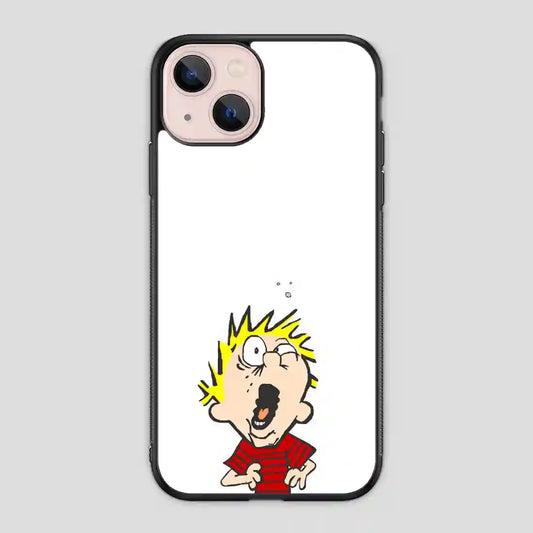 Burping Calvin iPhone 13 Mini Case