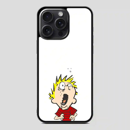 Burping Calvin iPhone 15 Pro Case