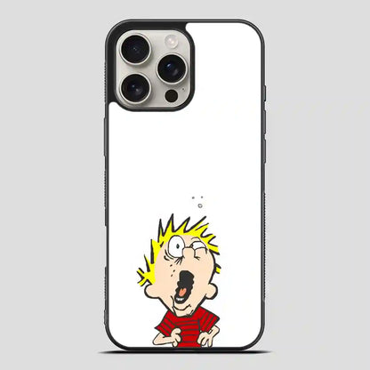 Burping Calvin iPhone 16 Pro Max Case