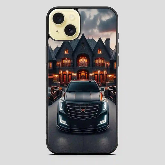 Cadillac Escalade Aesthetic Art iPhone 15 Plus Case