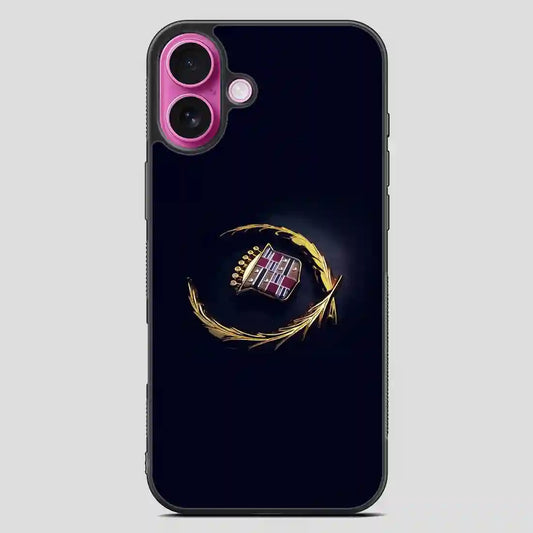 Cadillac Logo iPhone 16 Plus Case