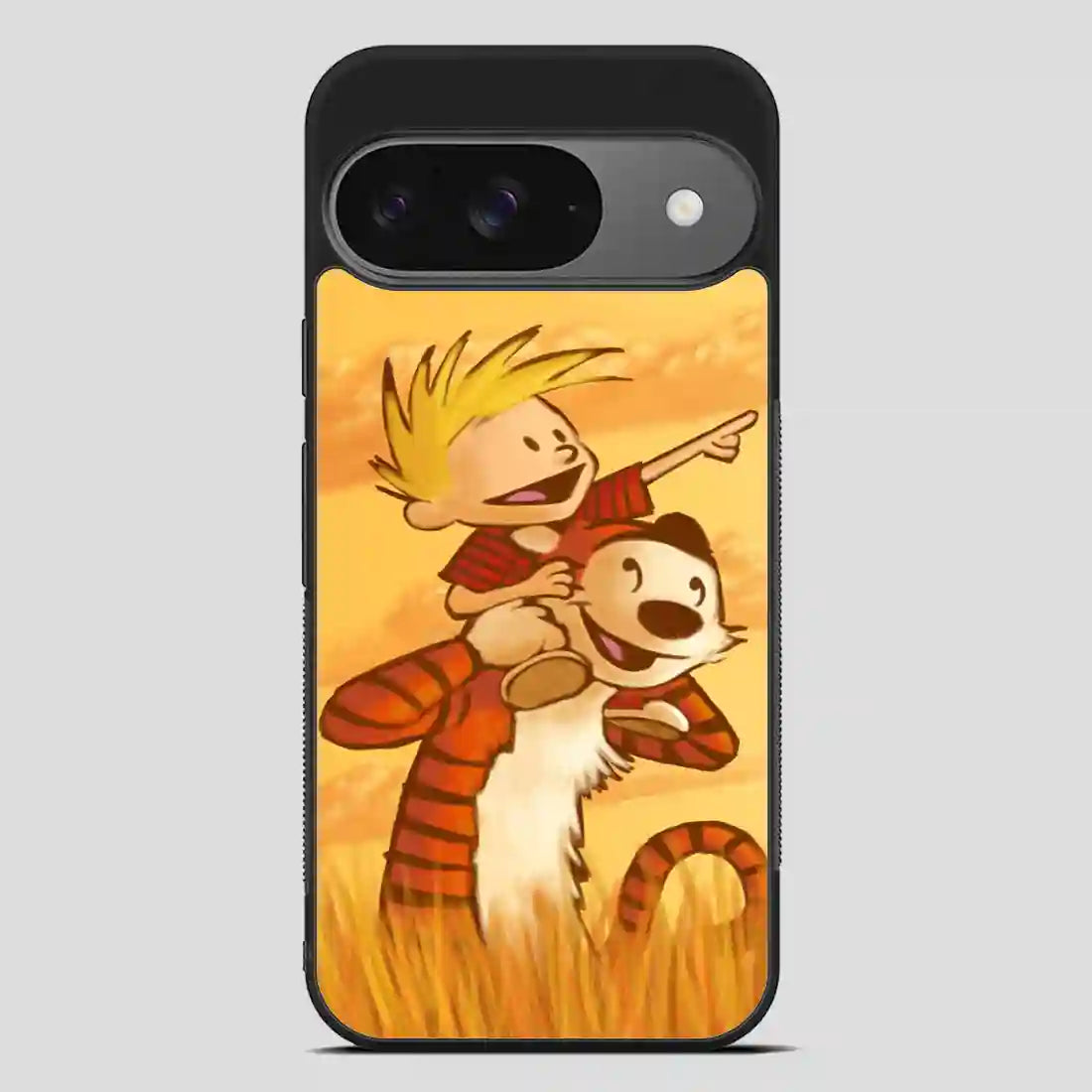 Calvin And Hobbes Friends Funny Google Pixel 9 Case