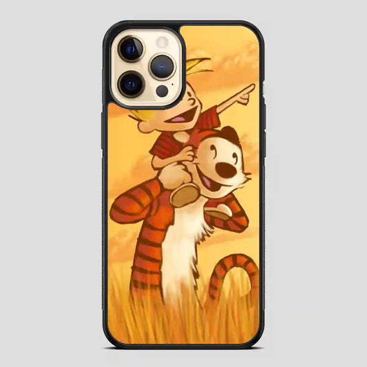 Calvin And Hobbes Friends Funny iPhone 11 Pro Case