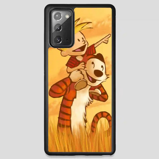 Calvin And Hobbes Friends Funny Samsung Galaxy Note 20 Case