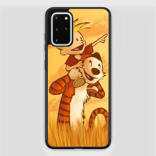 Calvin And Hobbes Friends Funny Samsung Galaxy S20 FE Case