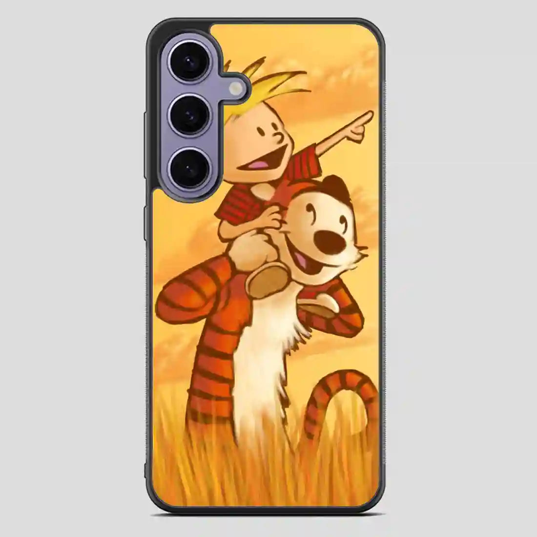 Calvin And Hobbes Friends Funny Samsung Galaxy S23 FE Case