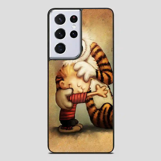 Calvin And Hobbes Friends Samsung Galaxy S21 Ultra Case