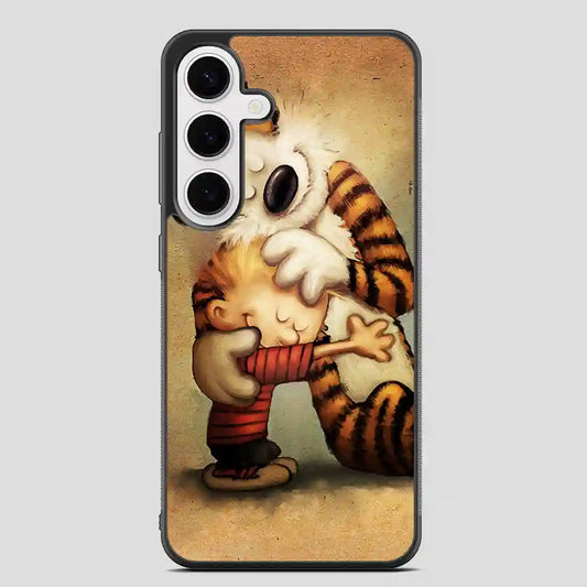 Calvin And Hobbes Friends Samsung Galaxy S24 FE Case