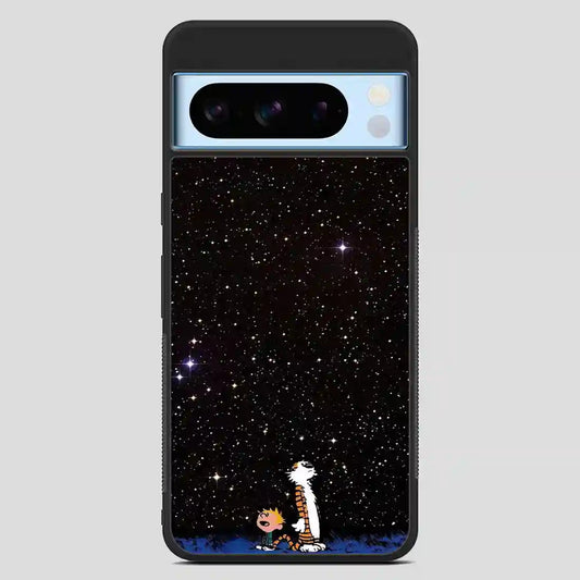 Calvin And Hobbes Galaxy Google Pixel 8 Pro Case