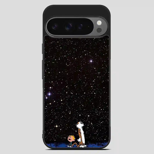 Calvin And Hobbes Galaxy Google Pixel 9 Pro XL Case