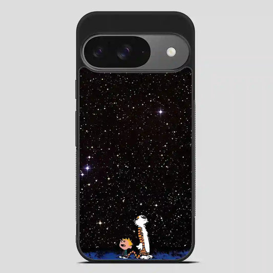 Calvin And Hobbes Galaxy Google Pixel 9 Case