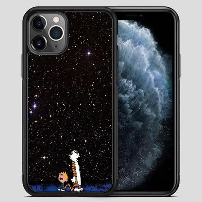 Calvin And Hobbes Galaxy iPhone 11 Pro Max Case