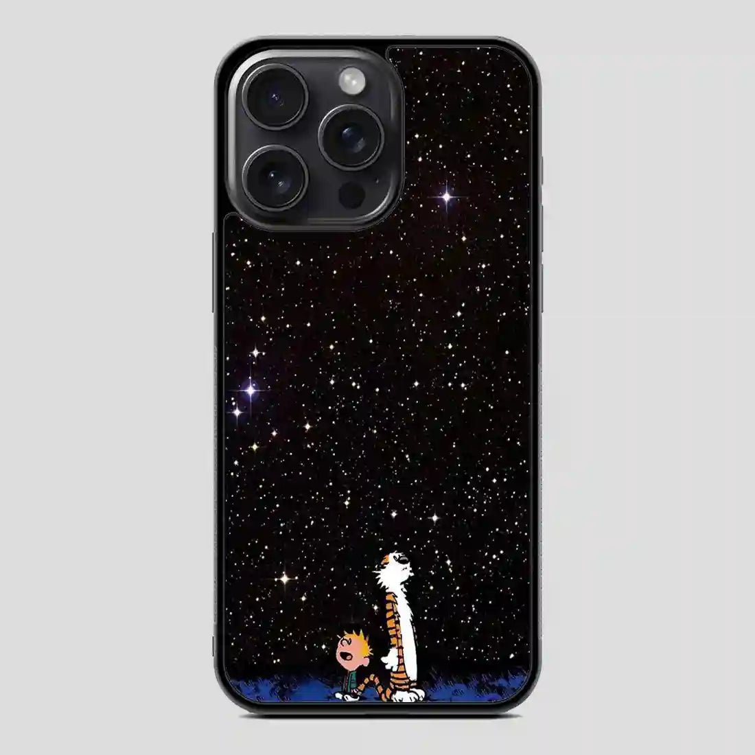 Calvin And Hobbes Galaxy iPhone 15 Pro Case