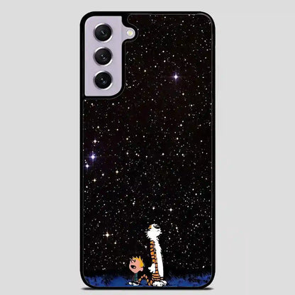 Calvin And Hobbes Galaxy Samsung Galaxy S21 Case