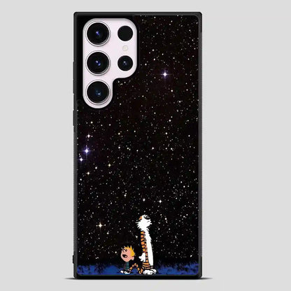 Calvin And Hobbes Galaxy Samsung Galaxy S23 Ultra Case