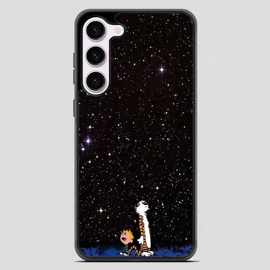 Calvin And Hobbes Galaxy Samsung Galaxy S23 Case