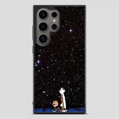 Calvin And Hobbes Galaxy Samsung Galaxy S24 Ultra Case