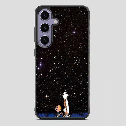 Calvin And Hobbes Galaxy Samsung Galaxy S24 Case