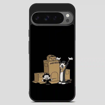 Calvin And Hobbes Harry Potter Hogwartz Google Pixel 9 Pro XL Case