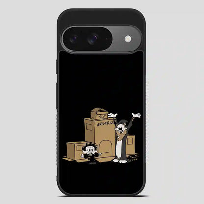 Calvin And Hobbes Harry Potter Hogwartz Google Pixel 9 Case