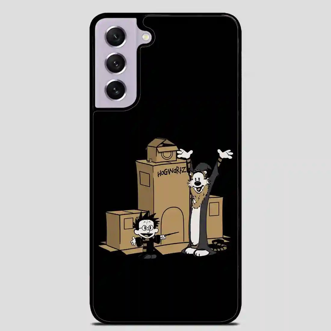 Calvin And Hobbes Harry Potter Hogwartz Samsung Galaxy S21 Case