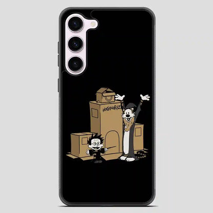 Calvin And Hobbes Harry Potter Hogwartz Samsung Galaxy S23 Case