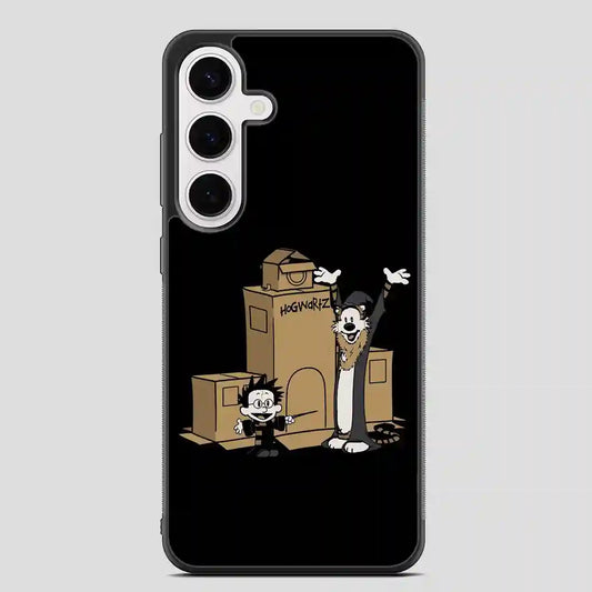 Calvin And Hobbes Harry Potter Hogwartz Samsung Galaxy S24 FE Case