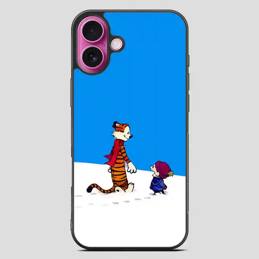 Calvin Hobbes Quote iPhone 16 Plus Case