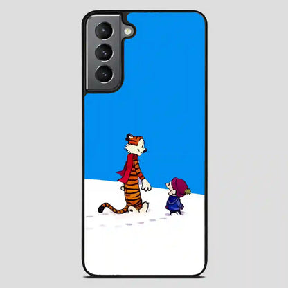 Calvin Hobbes Quote Samsung Galaxy S21 FE Case